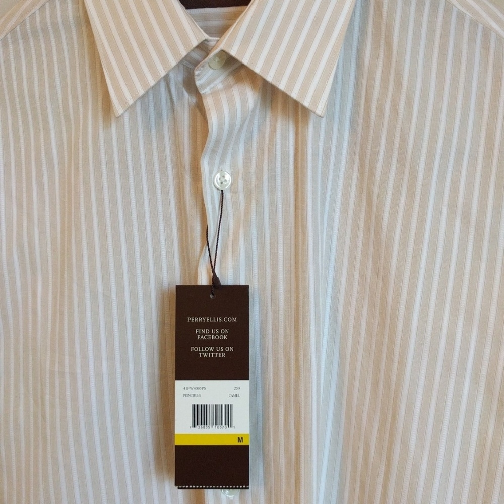 Perry Ellis Dress Shirt, NWT - Picture 3 of 3
